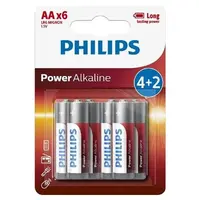PHILIPS LR6P6BP/10 tužkové baterie 6 kusů