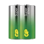Baterie C (R14) alkalická GP Super 2ks / shrink