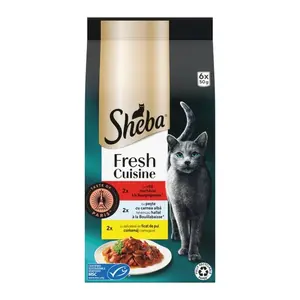 Sheba Fresh Cuisine taste of Paris kapsička 6x50 g