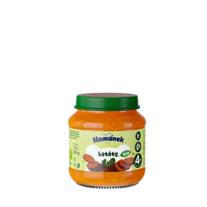 HAMÁNEK Bio Batátové pyré 4m+ 125 g