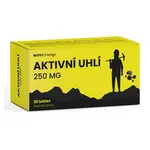 MOVIT ENERGY Aktivní uhlí 250 mg 20 tablet