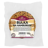 AMARANTH Bezlepková hamburger bulka sezam 1 kus