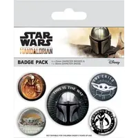 Odznak smalt Mandalorian