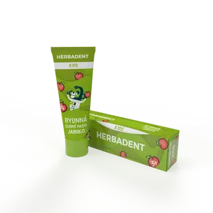 HERBADENT Kids Bylinná zubní pasta jablko 75 g