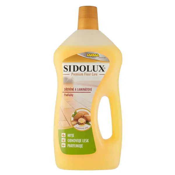 SIDOLUX Premium Floor Care dřevěné a laminátové podlahy arganový olej 750 ml
