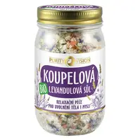 PURITY VISION Levandulová koupelová sůl 400 g
