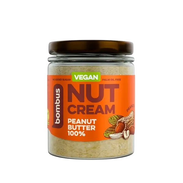 BOMBUS Nuts energy 100% arašídový krém 300 g
