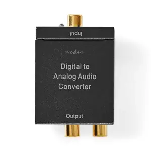 Převodník 2x Cinch/Toslink NEDIS ACON2510BK