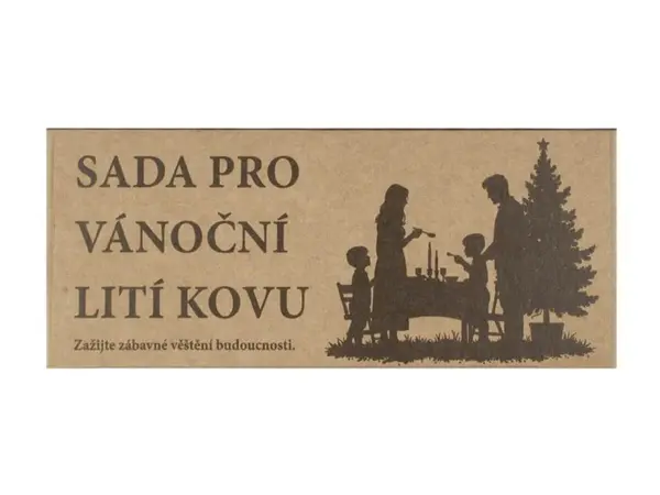Sada 2677 pro vánoční lití kovu - cínu