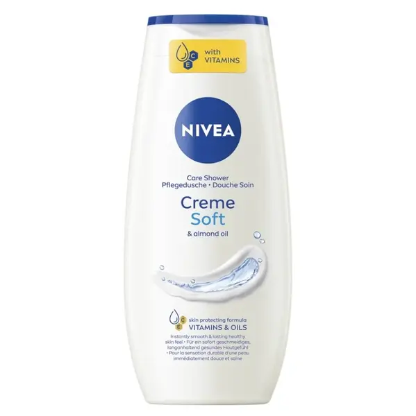 NIVEA Creme Soft Pečující sprchový gel 250 ml