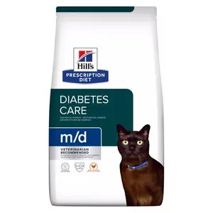 HILL'S Prescription Diet m/d granule pro kočky 3 kg