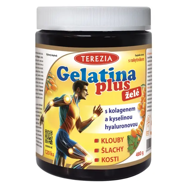 TEREZIA Gelatina plus želé 120 kusů