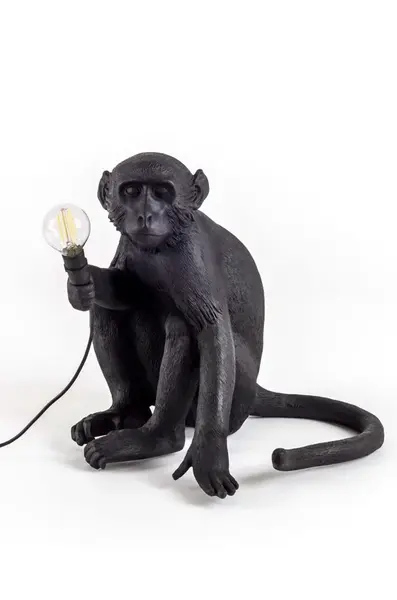 Seletti  Stolní lampa  Monkey Lamp Sitting