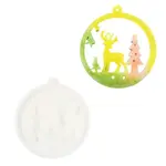 Christmas Silicone Pendant Molds
