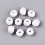Handmade Crackle Porcelain Beads
