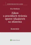 Zákon o pravidlách riešenia sporov týkajúcich sa zdanenia - Eva Slavíková