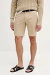 Kraťasy Tommy Hilfiger pánské, béžová barva, MW0MW39706