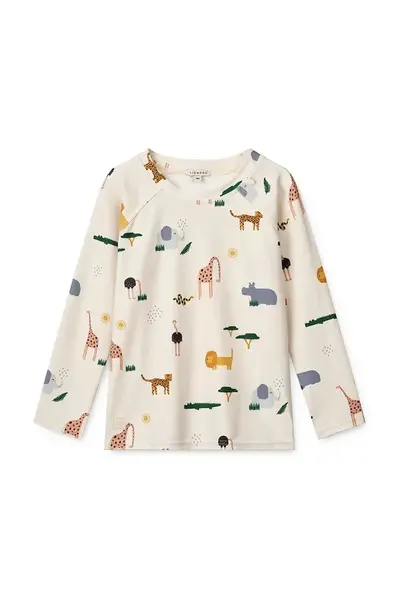 Plavecké tričko s dlouhým rukávem Liewood Noah Printed Longsleeve Swim Tee