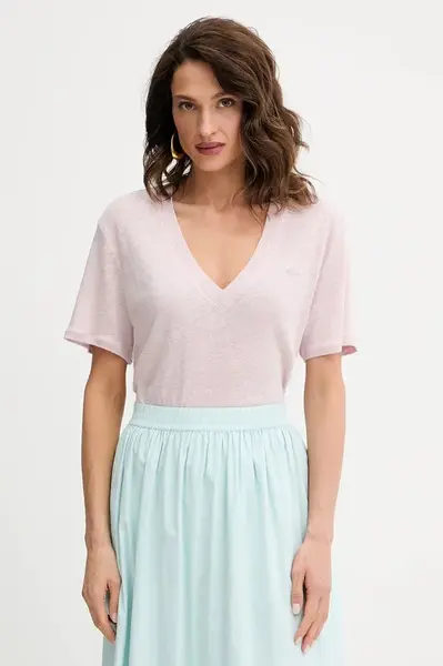 Plátěné tričko BOSS Orange C_Ela_1