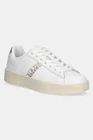 Kožené sneakers boty Napapijri IVY bílá barva, NP0A4IQ8.002