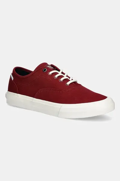 Tenisky Tommy Hilfiger TH HI VULC LOW OXFORD TWILL