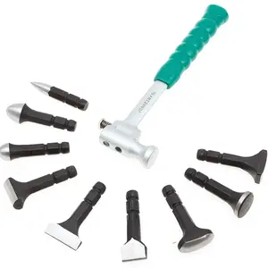 Karosářské kladivo s výměnnými hlavami, 9 kusů - JONNESWAY AG010142