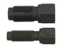 MDtools Závitníky na pročištění závitů lambda sondy, rozměry M18 x 1,5 a M12 x 1,25, sada 2 kusy