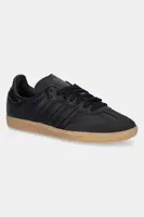 Kožené tenisky adidas Originals Samba OG černá barva, JS2762