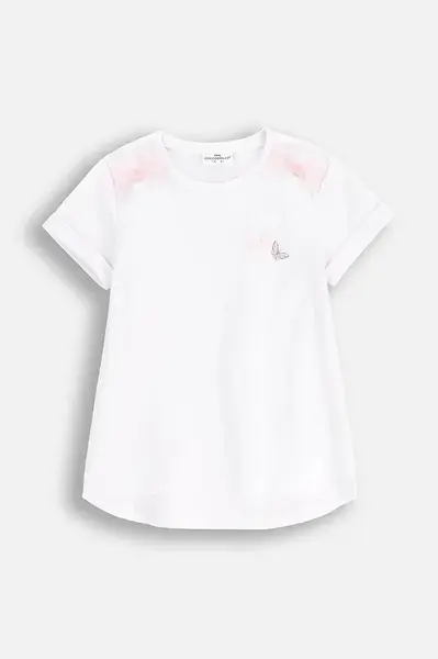 Dětské tričko Coccodrillo bílá barva, DREAM DIARIES GIRL KIDS