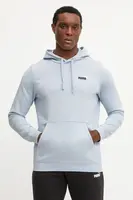 Mikina Puma pánská, modrá barva, s kapucí, s aplikací, 684719