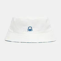 Dětský oboustranný bavlněný klobouk United Colors of Benetton