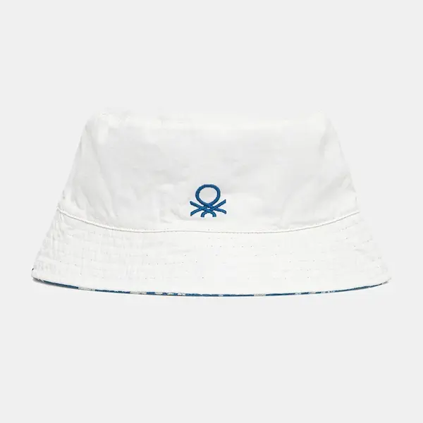 Dětský oboustranný bavlněný klobouk United Colors of Benetton