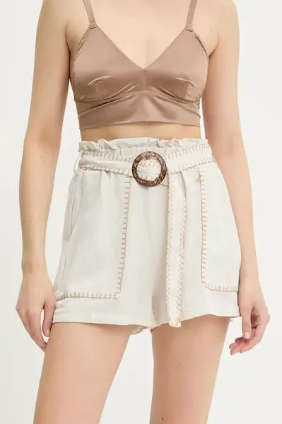 Šortky s příměsí lnu Answear.LAB