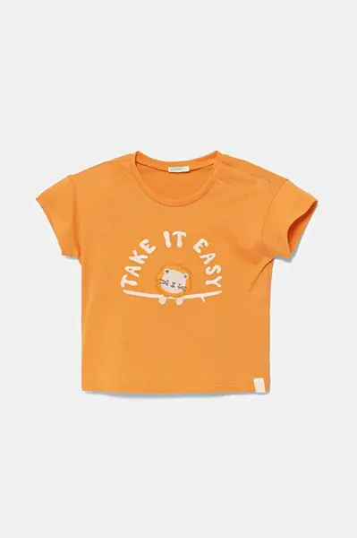 Dětské bavlněné tričko United Colors of Benetton