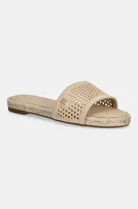 Pantofle Tommy Hilfiger KNIT MESH ESPADRILLE FLAT SANDAL