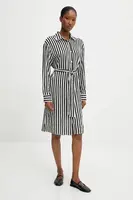 Šaty s příměsí hedvábí Answear.LAB