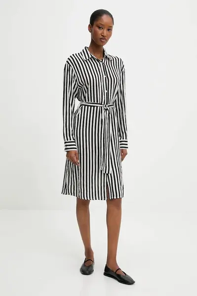 Šaty s příměsí hedvábí Answear.LAB