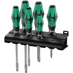 Wera 007681 6 ks šroubováků Kraftform Plus 334/355 SK/6 (6 ks + stojánek)