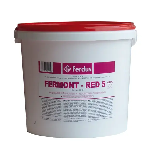 Montážní přípravek FERMONT RED 3, 3000 ml - Ferdus 115.14 Objem: 5 L