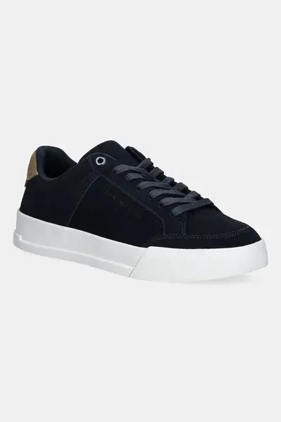 Semišové tenisky Tommy Hilfiger TH COURT SUMMER SUEDE