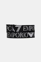 Pásek EA7 Emporio Armani černá barva, AF14310.7X000089