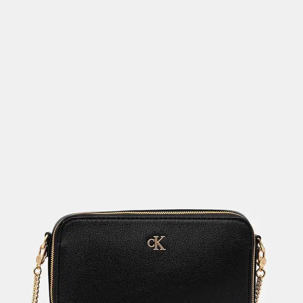 Kabelka Calvin Klein černá barva, LV04K1086G