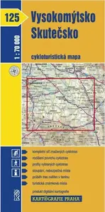 1: 70T(125)-Vysokomýtsko, Skutečsko (cyklomapa) - kolektiv autorů