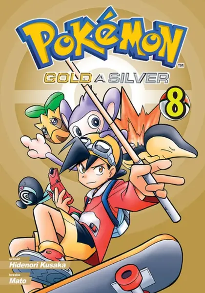 Pokémon Gold a Silver 8 - Hidenori Kusaka, Mato