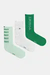 Dětské ponožky Tommy Hilfiger 3-pack zelená barva, 701232711