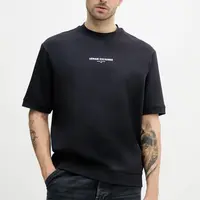 Tričko Armani Exchange tmavomodrá barva, s potiskem, XM000290 AF10818
