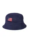 Čepice Polo Ralph Lauren tmavomodrá barva, z tenké pleteniny, 320971819001