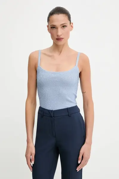 Top Guess KHLOE modrá barva, W5GR47 Z3MN2