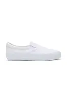 Kožené tenisky Vans Premium Standards Slip-On Reissue 98 bílá barva, VN000CSEWWW1