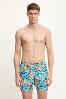 Plavkové šortky Napapijri V-Inuvik tyrkysová barva, NP0A4IBLFDA1